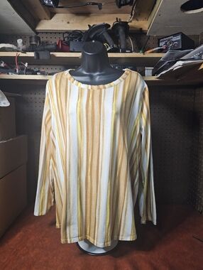 AnyBody Cozy Knit Blouse Size 1x